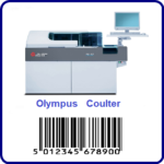 Código de Barras Linha Olympus Coulter